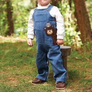 Mud pie corduroy overalls